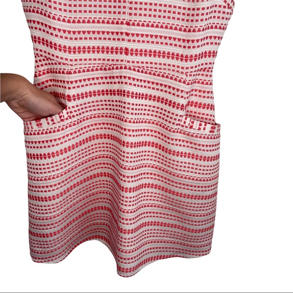 Anthro Cupcakes and Cashmere White and Pink Sheath Dress - Picture 4 of 7